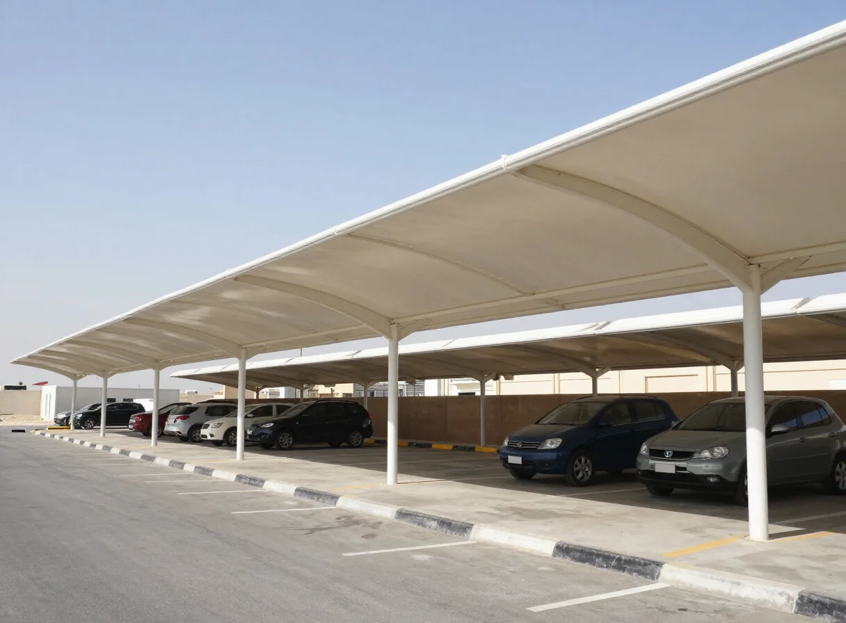 مظلات مواقف تجارية متعددة